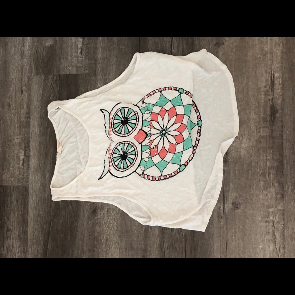 Super soft owl dream catcher tank top.